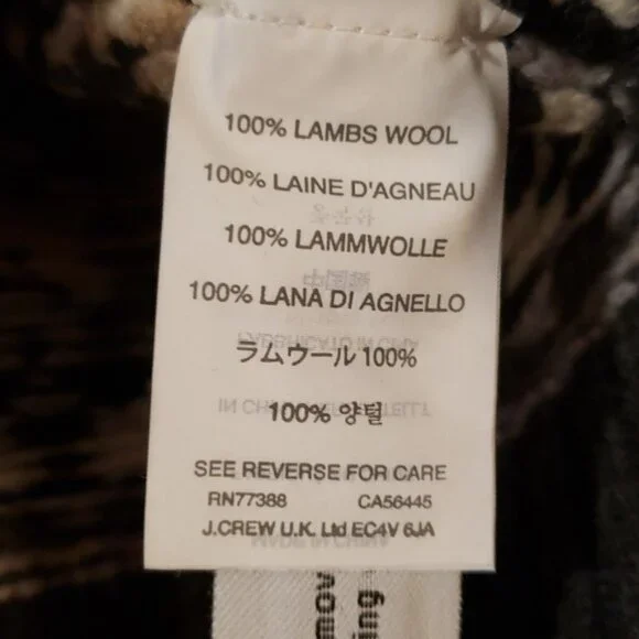 J.Crew Fair Isle Cropped Wool Sweater - Picture 4 of 7